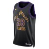 Dres Los Angeles Lakers Rui Hachimura Nike 2023-24 City Edition Crno Swingman